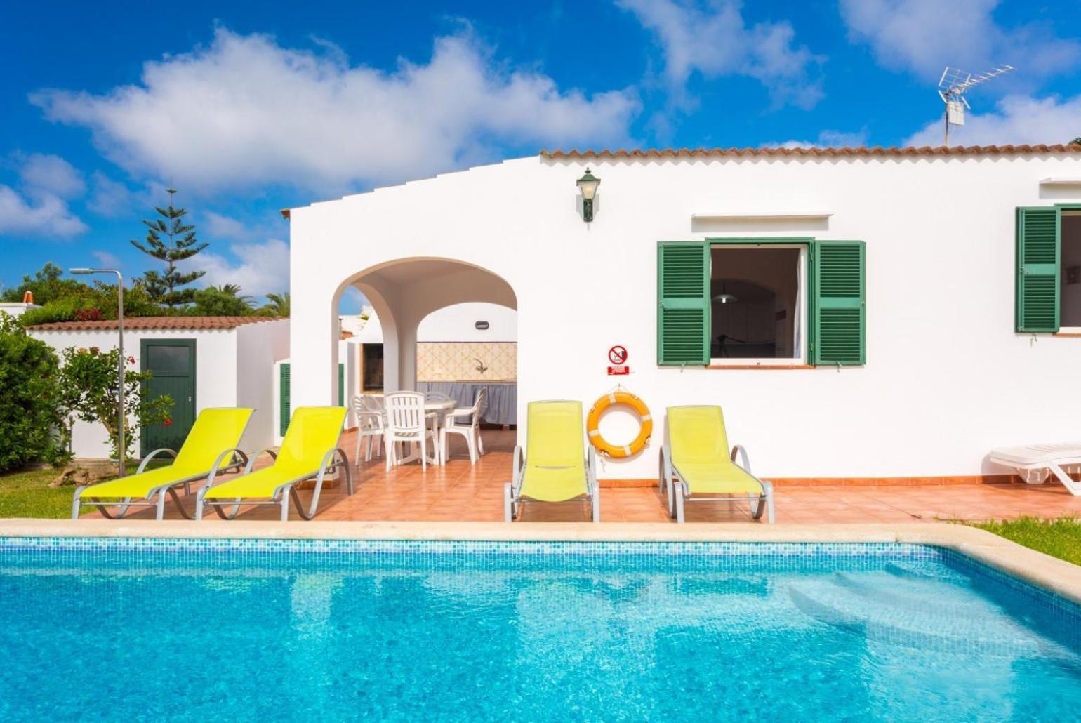Villa Gelabert Ametller Cala'N Bosch (Menorca) Exterior foto